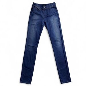 Armani Jeans Womens Vintage Dark Wash Skinny Jeans Size 27 AJ Blue Designer